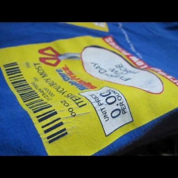 More Than 10k Ways To Save Low Price Tags Medium Blue Kroger Work T- Shirt Tee - Picture 6 of 11
